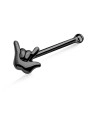 Rock Symbol Shaped Silver Bone Nose Stud NSKD-788